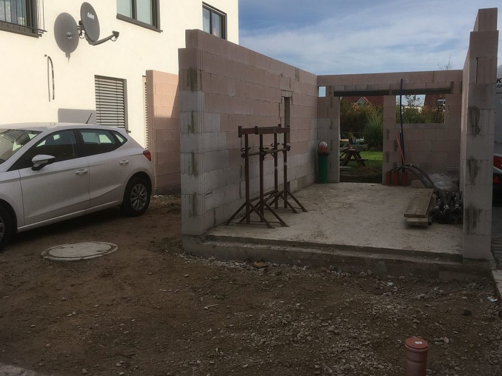 Garage (Rohbau) PlusenergieBlog