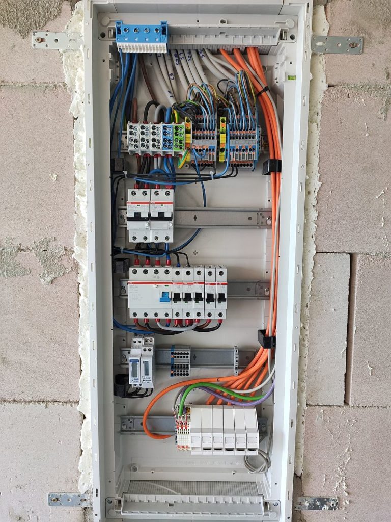 Hinzufügen von 220 V zur Garage